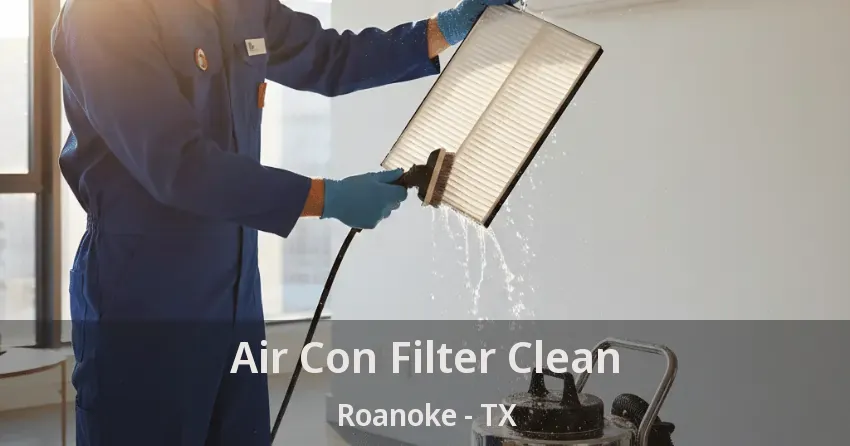 Air Con Filter Clean Roanoke - TX