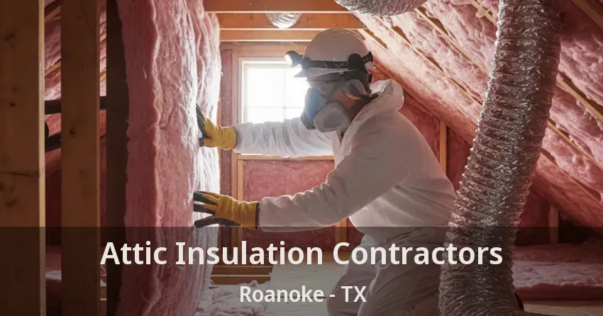 Attic Insulation Contractors Roanoke - TX