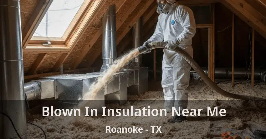 Blown In Insulation Near Me Roanoke - TX
