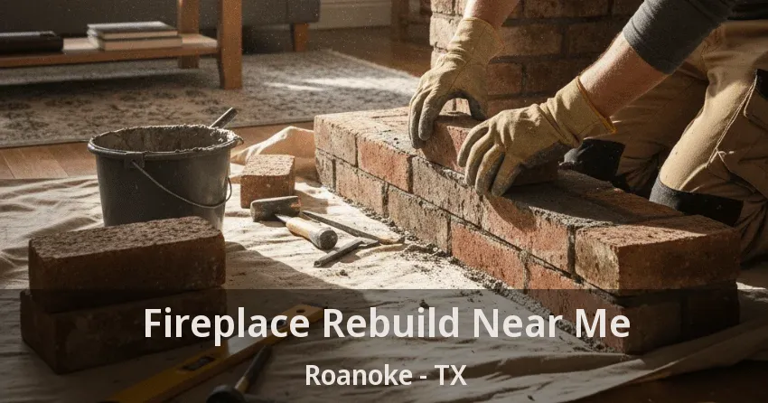 Fireplace Rebuild Near Me Roanoke - TX