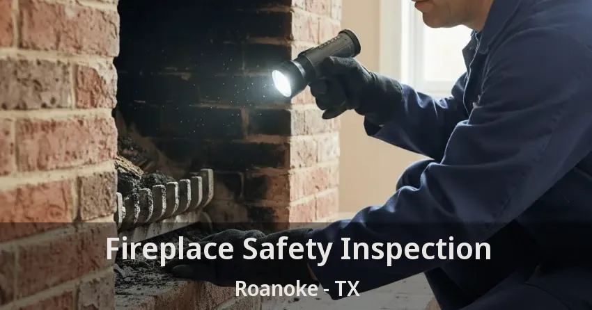 Fireplace Safety Inspection Roanoke - TX