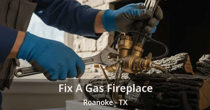 Fix A Gas Fireplace Roanoke - TX